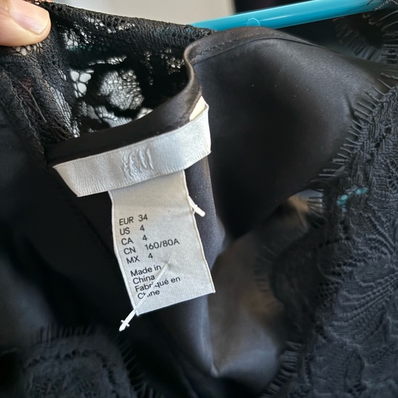 ELEGANT H&M LACE DRESS SIZE 4 - Picture 6 of 6